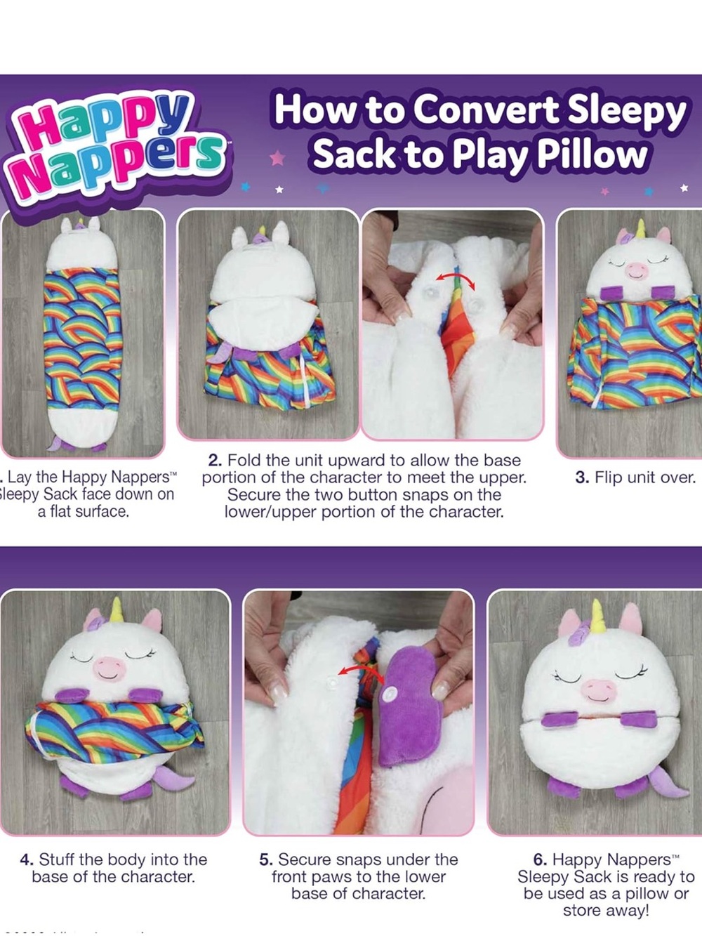 New “Happy Nappers” Large Sleep Sack~Blue Shark 66”x30” - Picture 7 of 11